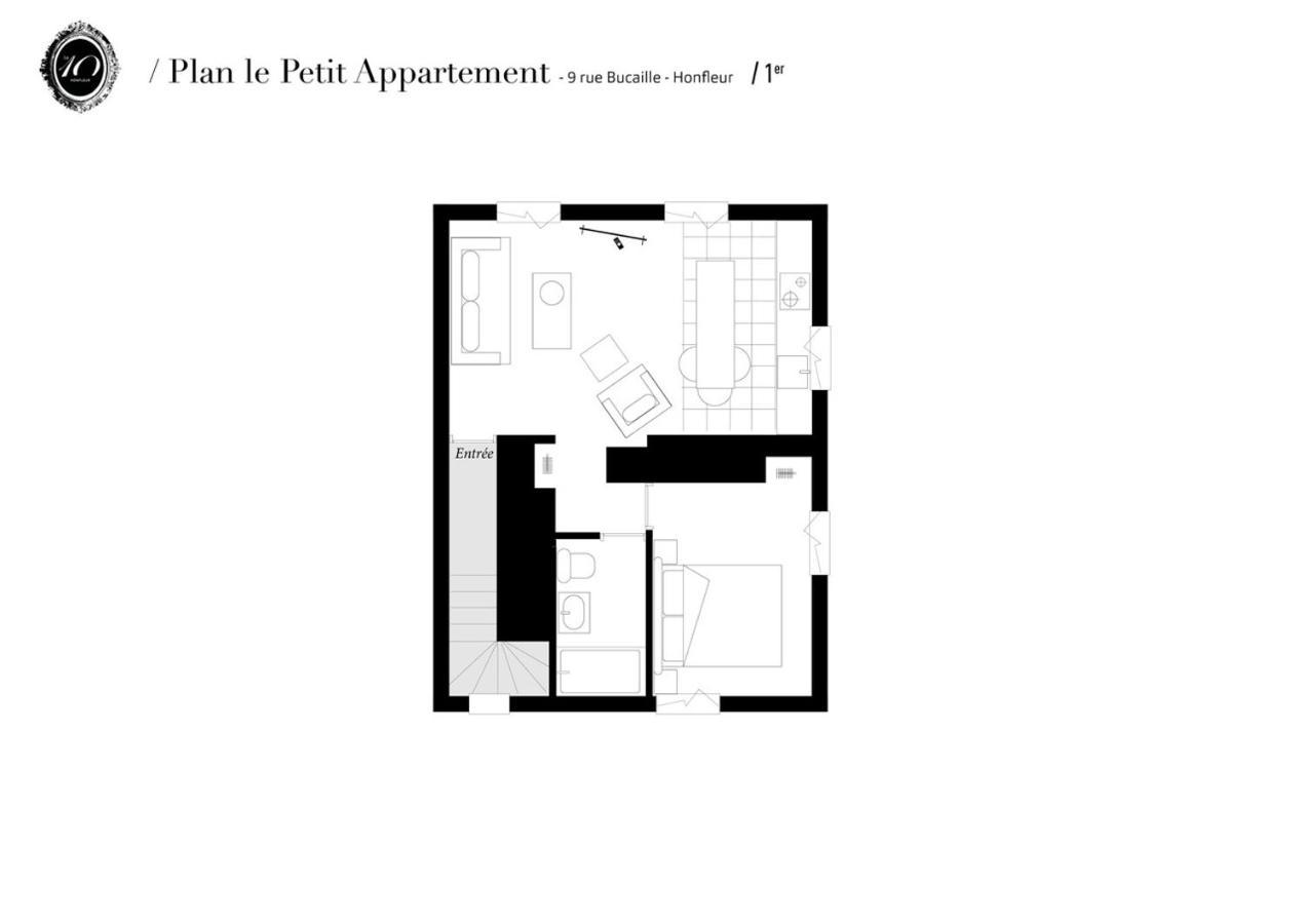 La Petite Adresse Du 10Honfleur Διαμέρισμα Εξωτερικό φωτογραφία
